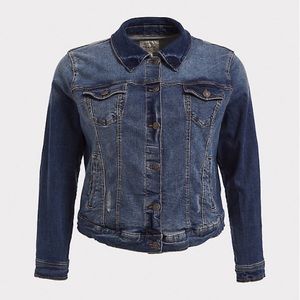 Torrid Medium Wash Denim Jacket